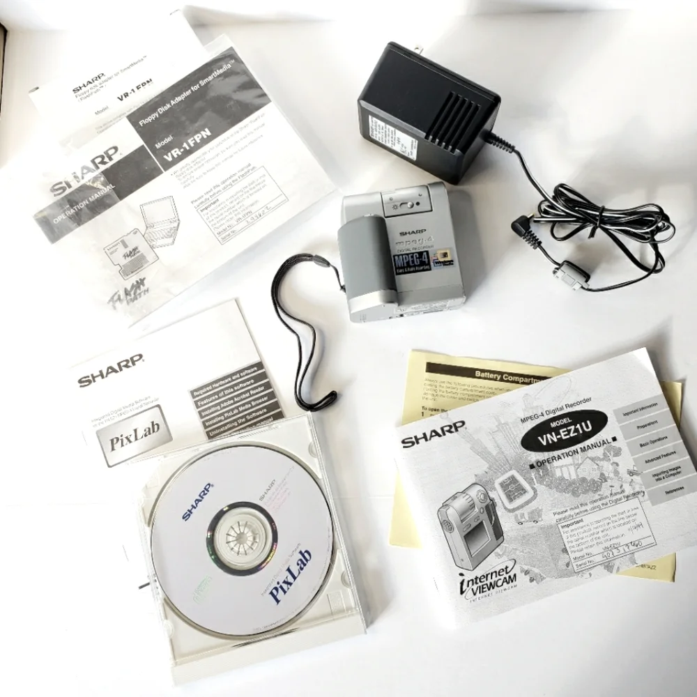 Vintage Sharp VN-EZ1U MPEG-4 Digital Recorder